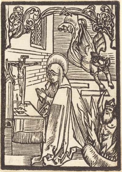聖オディリア 作： Albrecht Dürer
