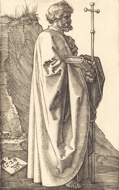 聖フィリップ、1526年。 作： Albrecht Dürer