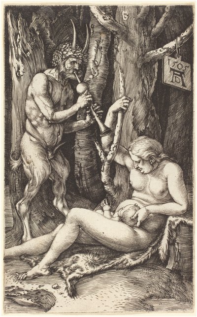 サテュロスファミリー 作： Albrecht Dürer
