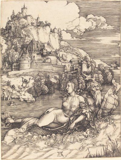 海の怪物 (「海の不思議」) 作： Albrecht Dürer