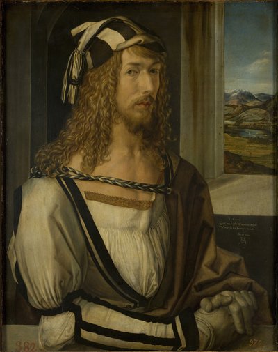 自画像 作： Albrecht Dürer