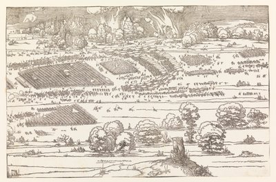 都市の包囲 (パート 2) 作： Albrecht Dürer
