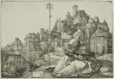 聖アンソニー 作： Albrecht Dürer