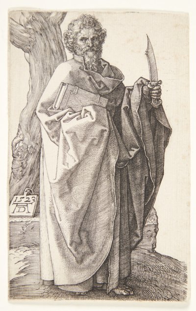 聖バーソロミュー 作： Albrecht Dürer