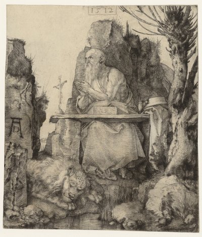 荒野の聖ヒエロニムス 荒野の聖ヒエロニムス 作： Albrecht Dürer