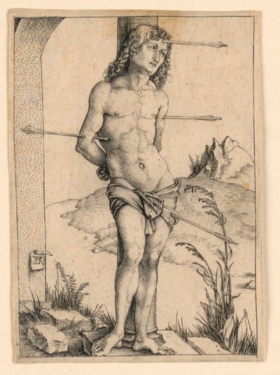 柱の聖セバスチャン 作： Albrecht Dürer