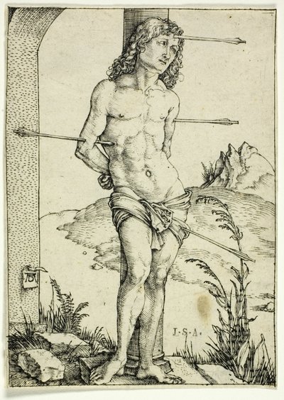 柱の聖セバスチャン 作： Albrecht Dürer