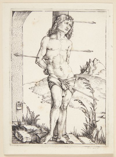 柱の聖セバスチャン 作： Albrecht Dürer