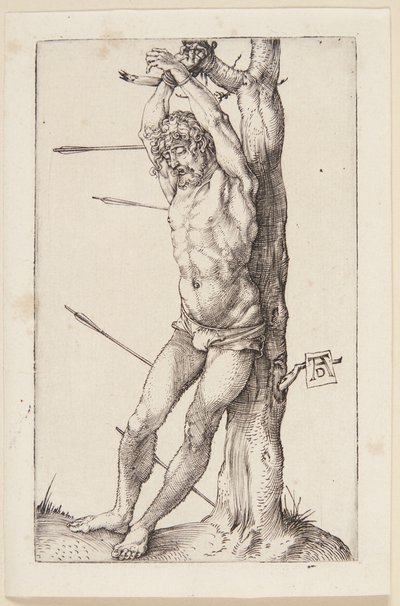 木の上の聖セバスチャン 作： Albrecht Dürer
