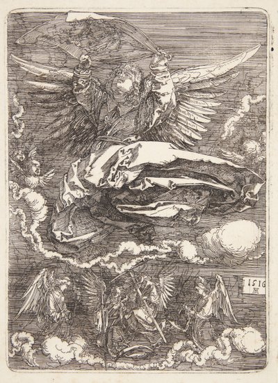 天使が広げたスダリウム 作： Albrecht Dürer