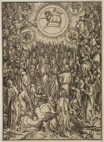 子羊の崇拝 作： Albrecht Dürer