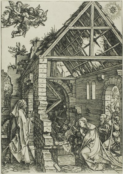『聖母の生涯』より「羊飼いの礼拝」 作： Albrecht Dürer