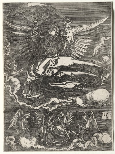 スダリウムを持つ天使 作： Albrecht Dürer