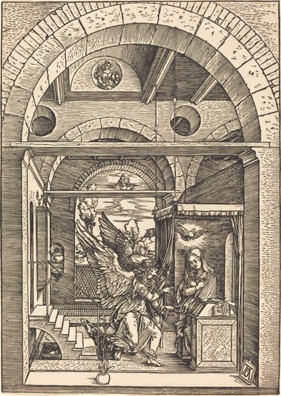 受胎告知 作： Albrecht Dürer