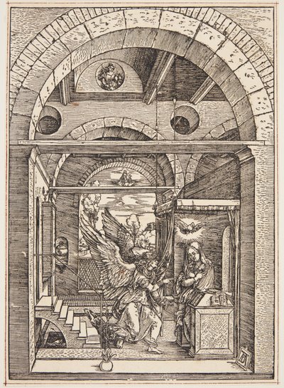 受胎告知 作： Albrecht Dürer