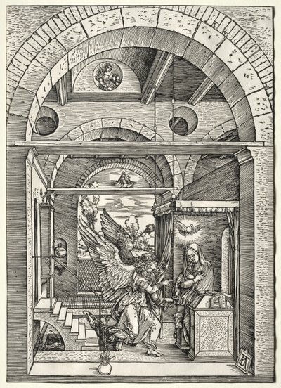 受胎告知 作： Albrecht Dürer