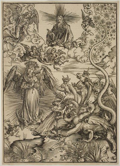 黙示録的な女 作： Albrecht Dürer