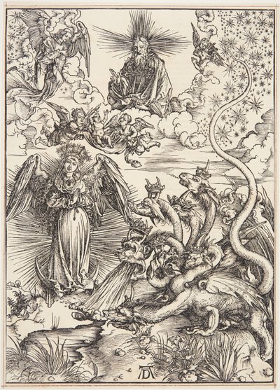 黙示録的な女 作： Albrecht Dürer