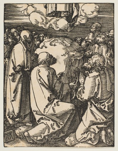 昇天、小さな情熱、ca。 1510。 作： Albrecht Dürer