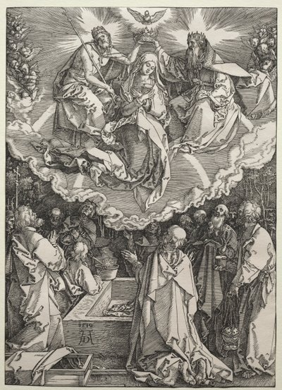 聖母の被昇天と戴冠、1510年。 作： Albrecht Dürer
