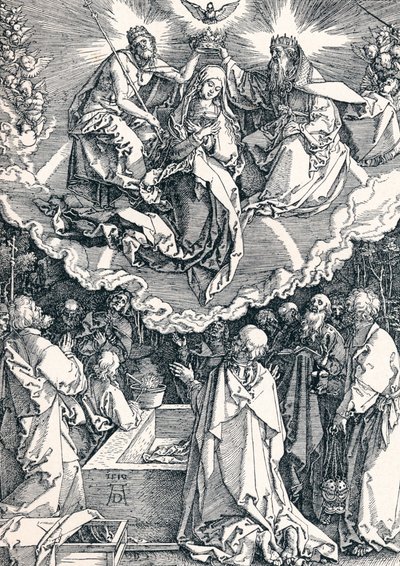聖母の仮定と戴冠、1510 1906 作： Albrecht Dürer