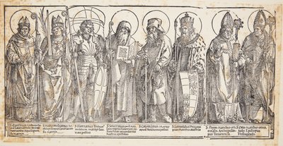 オーストリアの聖人 作： Albrecht Dürer