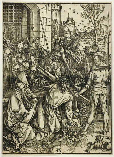 『大いなる受難』より「十字架のベアリング」 作： Albrecht Dürer