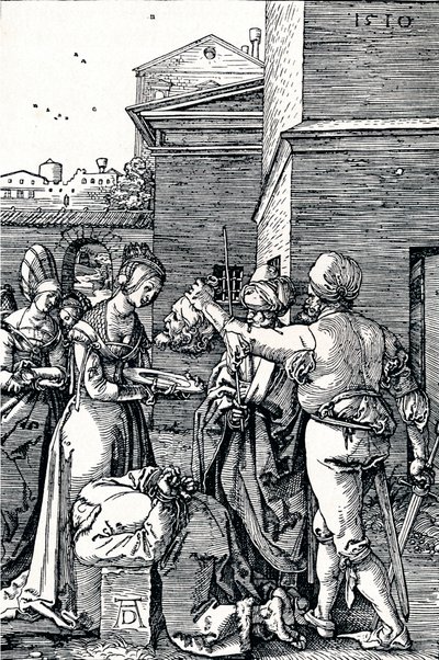 洗礼者聖ヨハネの斬首、1510 1906 作： Albrecht Dürer