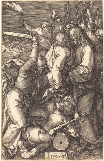 キリストの裏切り 作： Albrecht Dürer