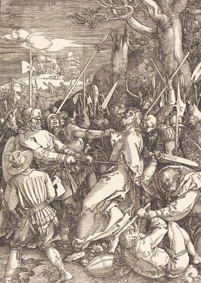 キリストの裏切り、1510年。 作： Albrecht Dürer
