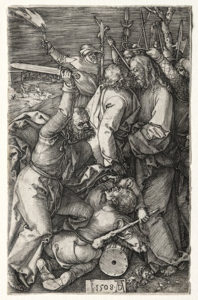 ユダによるキリストの裏切り 作： Albrecht Dürer