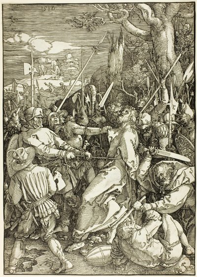 大受難より キリストの裏切り 作： Albrecht Dürer