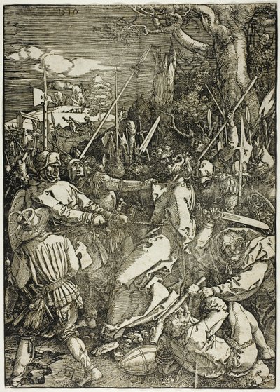 大受難よりキリストの裏切り 作： Albrecht Dürer