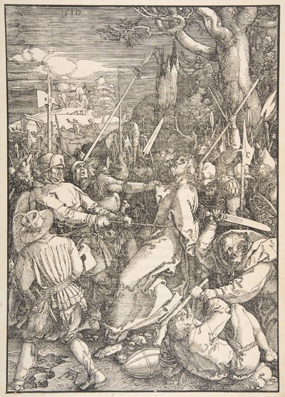 大きな情熱からのキリストの裏切り.nd 作： Albrecht Dürer