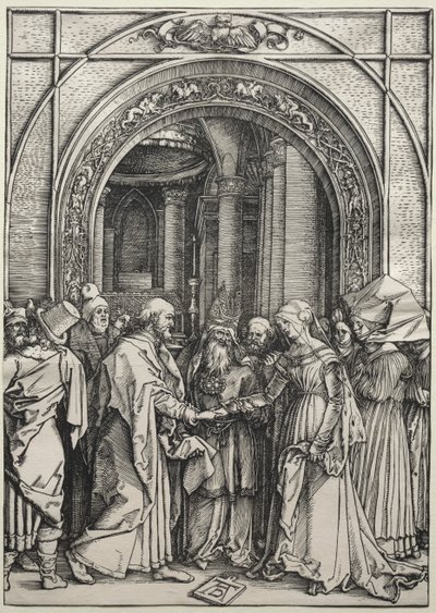 聖母の婚約 作： Albrecht Dürer