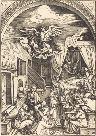 聖母の誕生 作： Albrecht Dürer