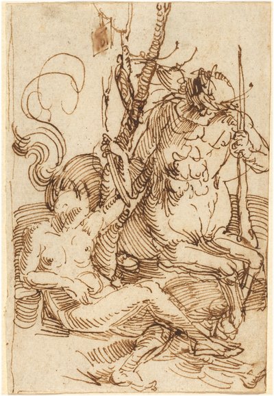 ケンタウロスの家族 作： Albrecht Dürer