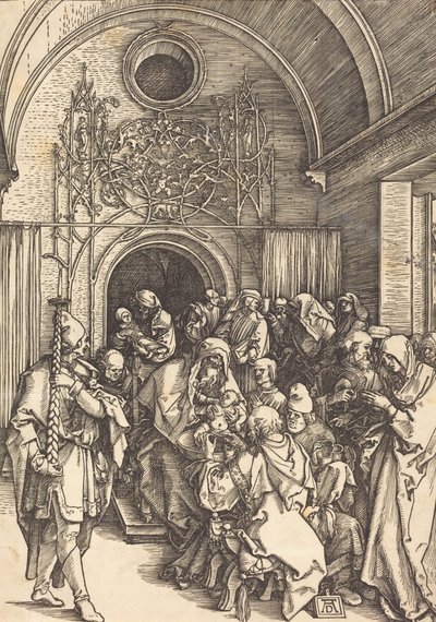 割礼、c。 15041505。 作： Albrecht Dürer