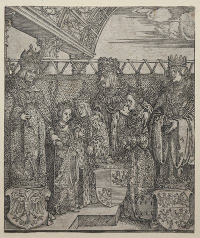 ウィーンでの君主会議 作： Albrecht Dürer