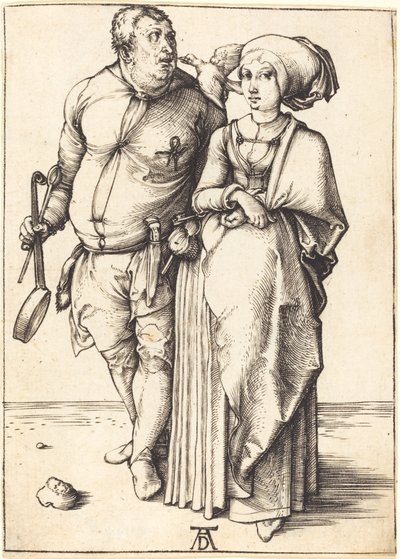コックと彼の妻 作： Albrecht Dürer