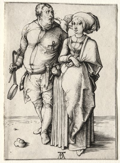 コックと彼の妻 作： Albrecht Dürer