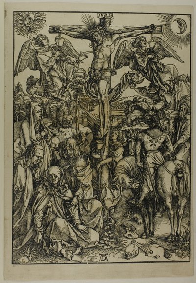 はりつけ、『大いなる受難』より 作： Albrecht Dürer