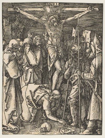 小さな受難からのはりつけ1509。 作： Albrecht Dürer