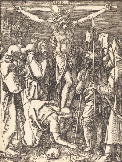 はりつけ、おそらくc。 15091510。 作： Albrecht Dürer