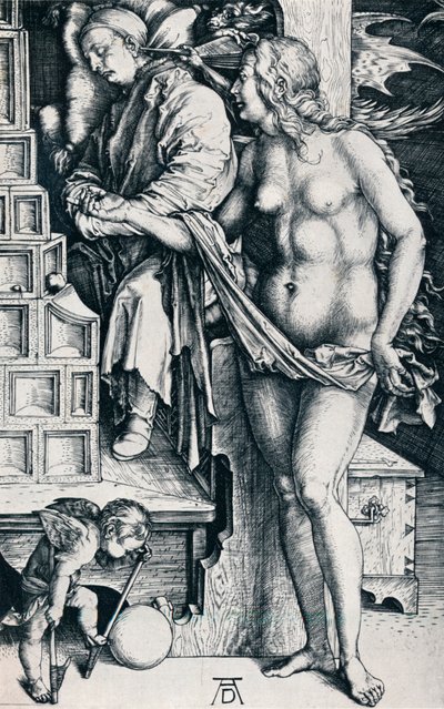 医者の夢、1497-1498 1906 作： Albrecht Dürer