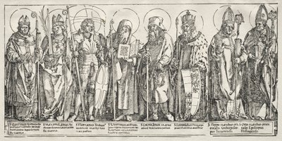 オーストリアの八聖人 作： Albrecht Dürer