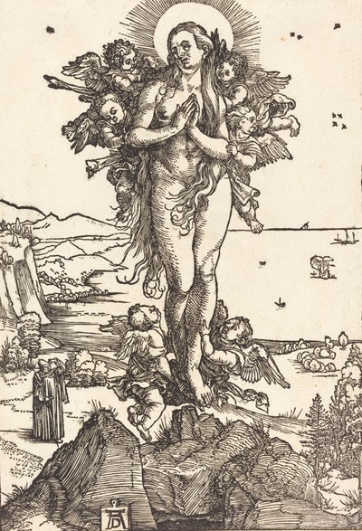 聖マグダラのマリアの昇格、c。 15041505。 作： Albrecht Dürer