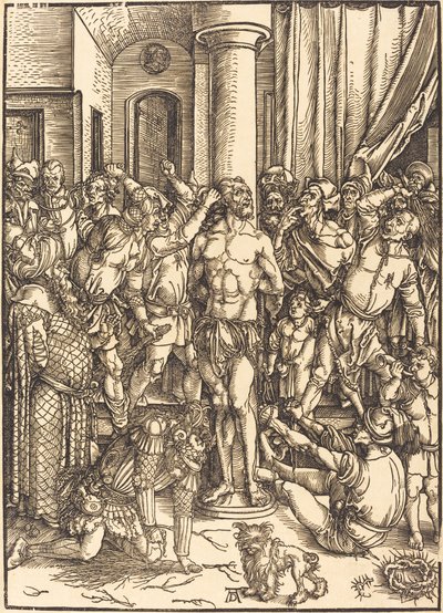 むち打ち 作： Albrecht Dürer