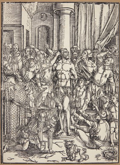 むち打ち 作： Albrecht Dürer