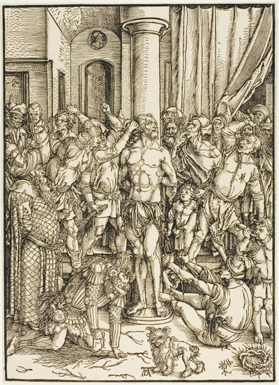 ザ・フラジェレーション、『大いなる受難』より 作： Albrecht Dürer